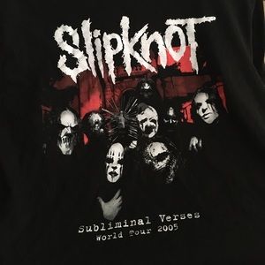 Slipknot concert T-shirt